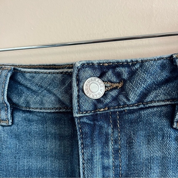 Garage Blue Jean Shorts | Size 3 | Stretch Denim Comfort - Picture 2 of 5